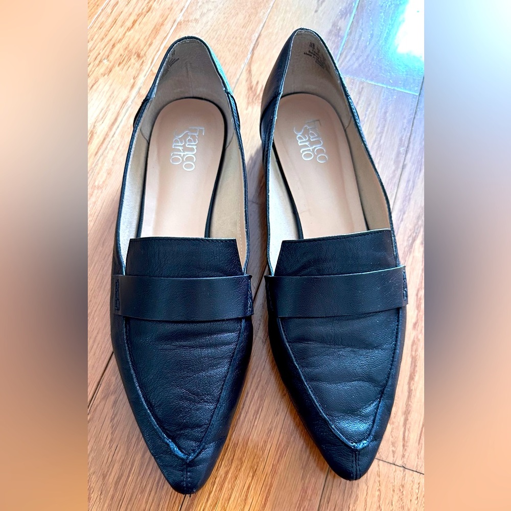 Franco Sarto Sansa Black Loafers